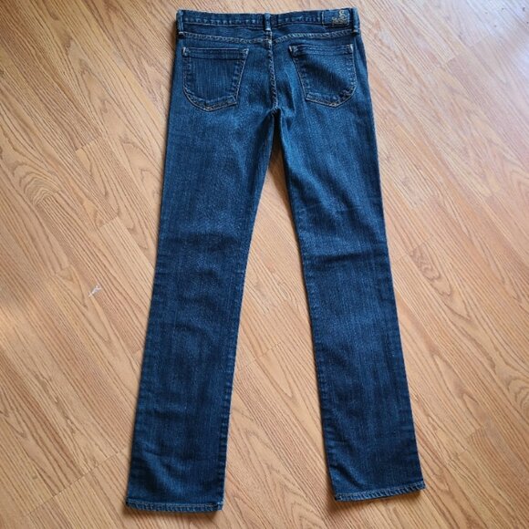 NEW VINTAGE Y2K GOLDSIGN ENVY JEANS ULTRA LOW RISE STRAIGHT LEG STRETCH DENIM 29 - Picture 4 of 8